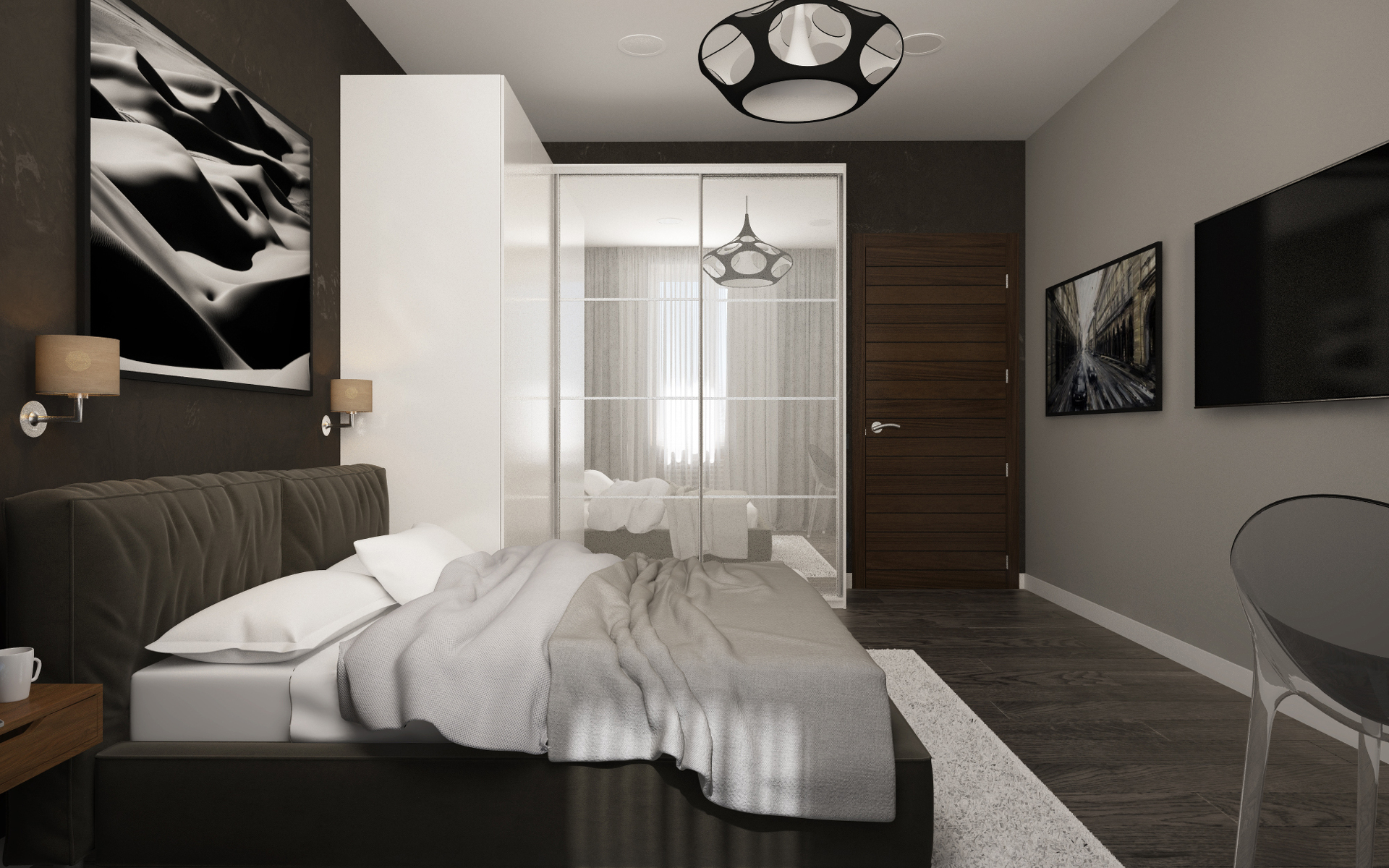 дизайн спальной комнаты